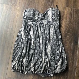 Snake Skin cocktail Dress
